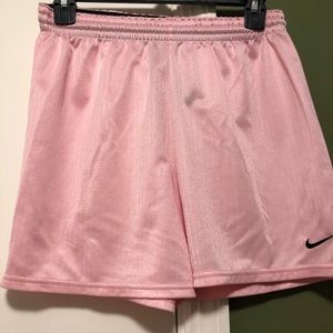 Light Pink Nike soccer shorts